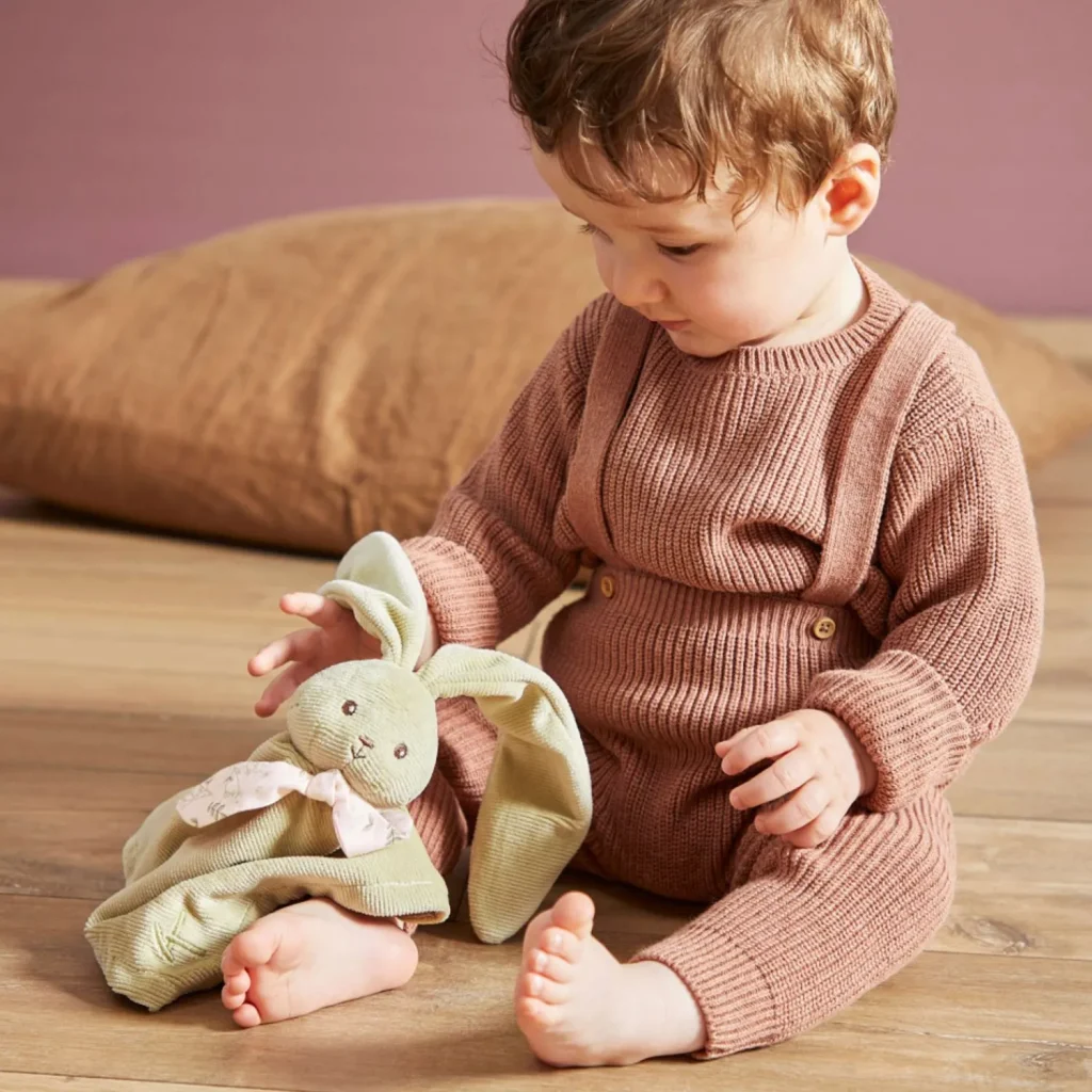 Doudou Rabbit Green<Kaloo Clearance