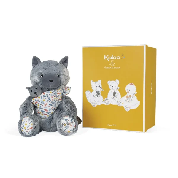 Mummy Wolf Plush - Louise - 35 Cm (13.8 In)<Kaloo Discount
