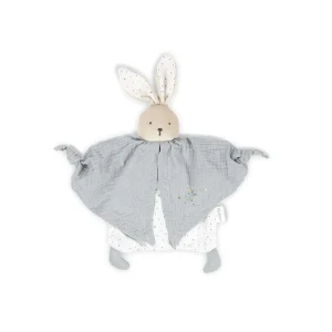 Organic Cotton Doudou Rabbit Grey<Kaloo New