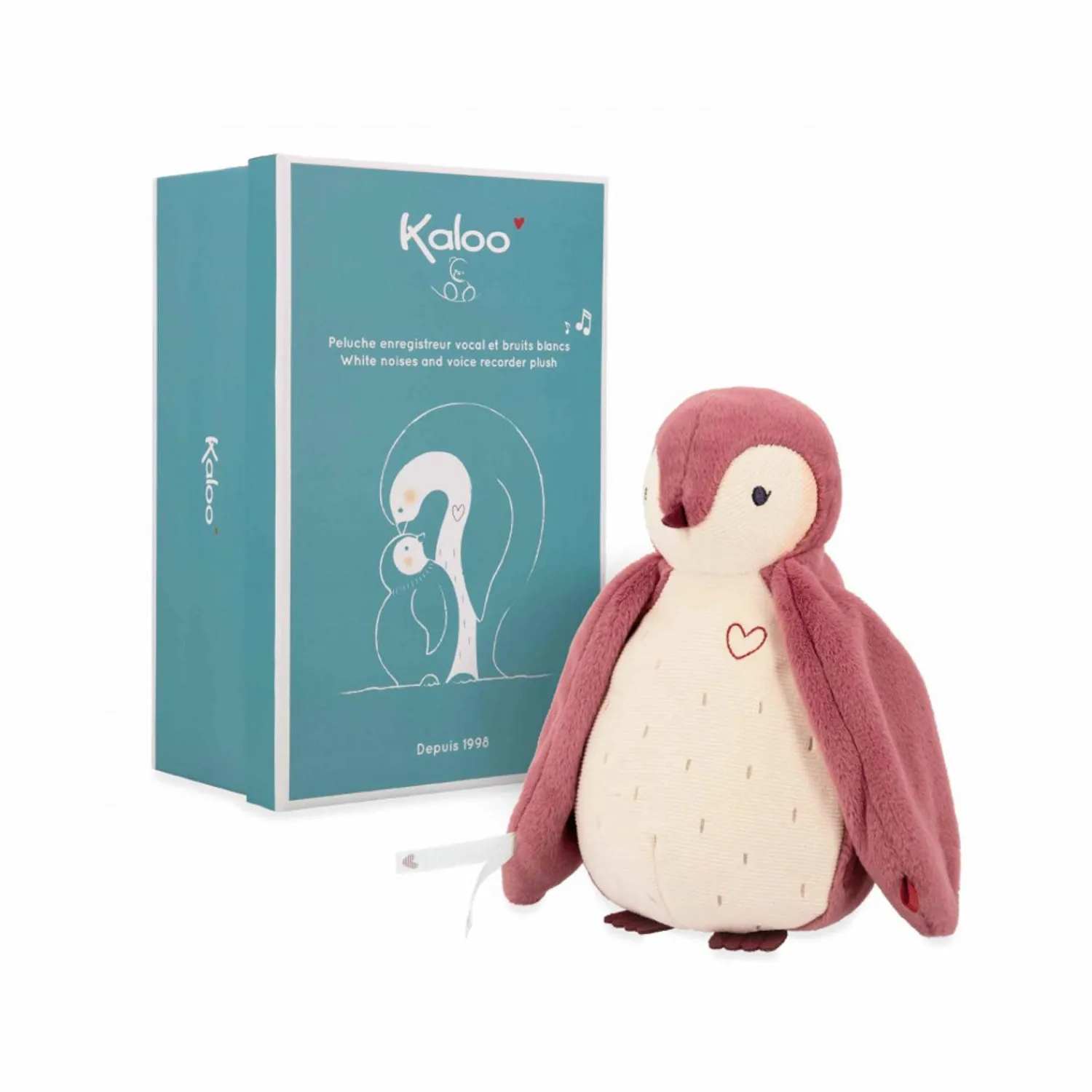 White Noises Voice Recorder Plush Pink<Kaloo Best